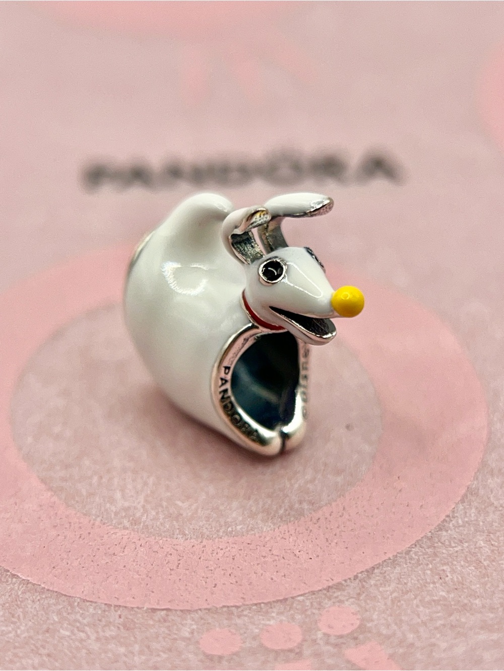 Pandora Disney Nightmare Before Christmas Zero Ghost Dog Silver Charm